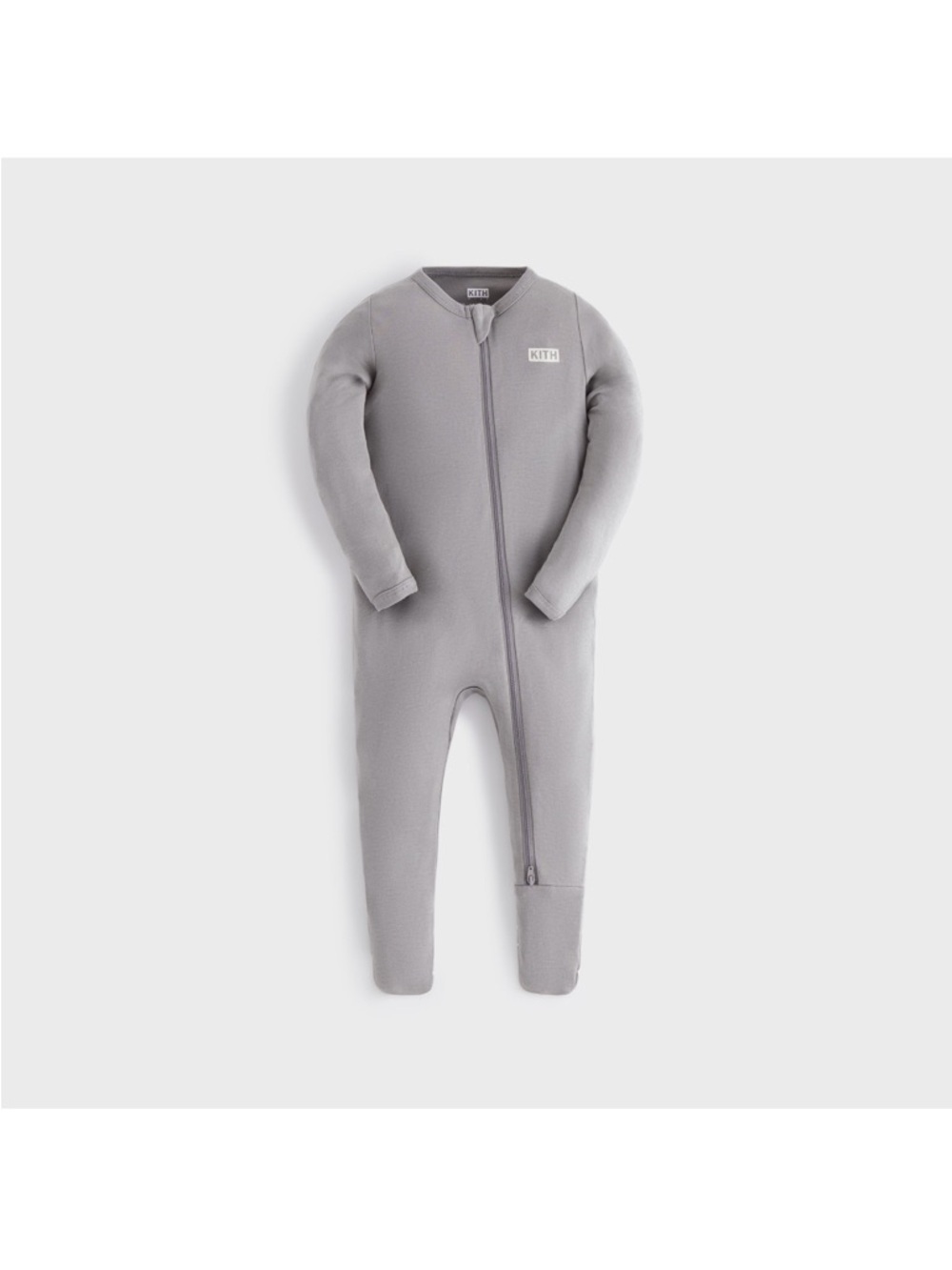 Kith kids baby Footed One-Piece Zip Pajama Coverall 6-12 months